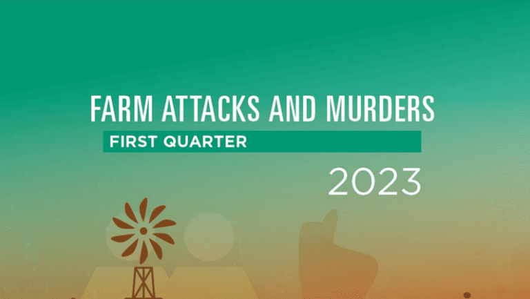 77 farm attacks in the first 90 days of 2023